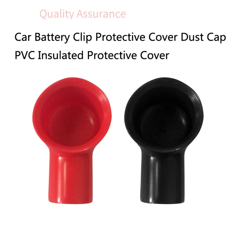 10 PCS Car Battery Clip Protective Cover Dust Cap PVC Insulated Protective Cover Harness End Protective Cover(BD-41) - In Car by buy2fix | Online Shopping UK | buy2fix