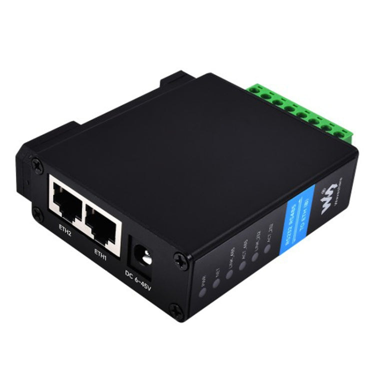 Waveshare RS232 RS485 To RJ45 Ethernet Serial Server, Spec: RS232 RS485 TO ETH (B) - Other Accessories by Waveshare | Online Shopping UK | buy2fix