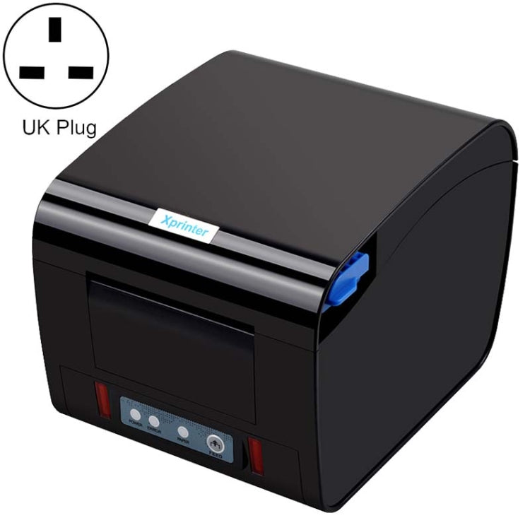 Xprinter XP-D230H 80mm Thermal Express List Printer with Sound and Light Alarm, Style:LAN Port(UK Plug) - Consumer Electronics by Xprinter | Online Shopping UK | buy2fix