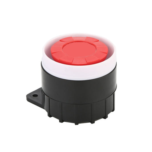 2 PCS BJ-1K High-Decibel Active Buzzer Dual Audio Electronic Siren Alarm Wall-Mounted Anti-Theft Buzzer, Voltage: 220V(Red White Black) - Security by buy2fix | Online Shopping UK | buy2fix