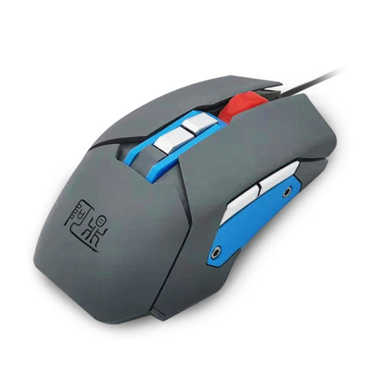 MOS9A 9 Keys 1600DPI Office Game USB Voice-Activated Voice Macro Programming Mouse, Cable Length: 2m - Wired Mice by buy2fix | Online Shopping UK | buy2fix