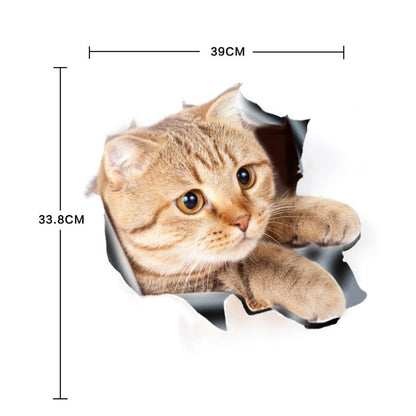 Style 3 Large 3D Stereo Cat Car Sticker Car Body Scratches And Occlusion Stickers - In Car by buy2fix | Online Shopping UK | buy2fix