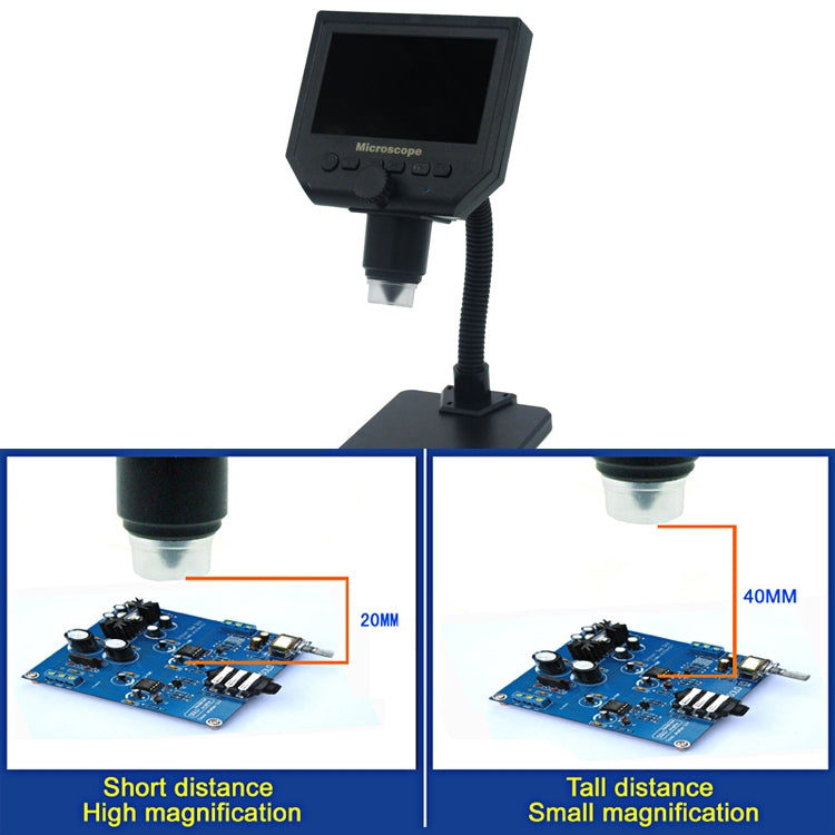 G600W Electronic Microscope HD Mobile Repair Microscope, US Plug - Consumer Electronics by buy2fix | Online Shopping UK | buy2fix