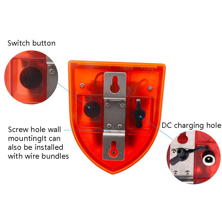 N911M Solar Animal Repeller Outdoor Sound And Light Alarm, Specification: Timing Model - Security by buy2fix | Online Shopping UK | buy2fix