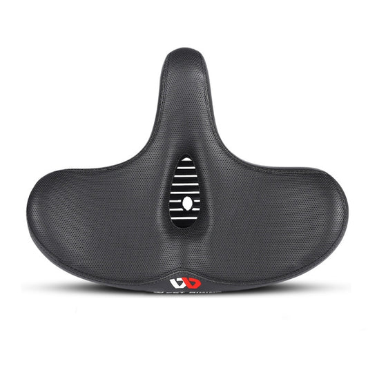 WEST BIKING Bicycle Big Butt Shock Absorption Soft Saddle(Hollow With Windshield) - Bicycle Saddle by WEST BIKING | Online Shopping UK | buy2fix