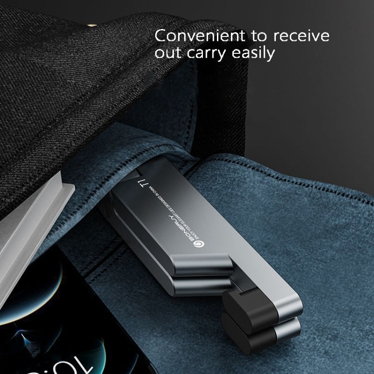 Boneruy T1  Aluminum Alloy Folding Mobile Phone Stand Tablet Computer Stand(Grey) - Desktop Holder by Boneruy | Online Shopping UK | buy2fix