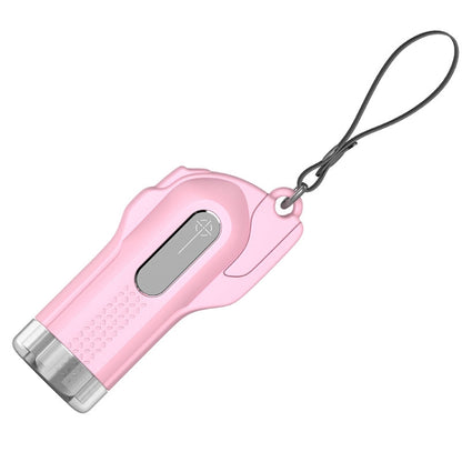 CS-B09 Safety Hammer Tungsten Steel Striker Windows Breaker With Seat Belt Cutter(Pink) - In Car by buy2fix | Online Shopping UK | buy2fix