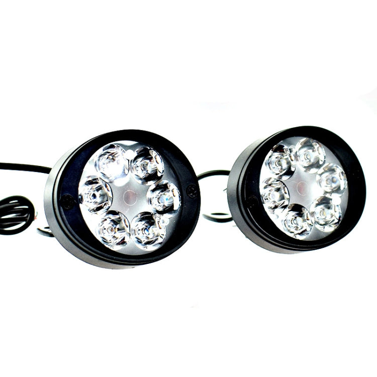 2 PCS MK-262 6 LEDs Motorcycle Fog Lamp Shooting Light - In Car by buy2fix | Online Shopping UK | buy2fix