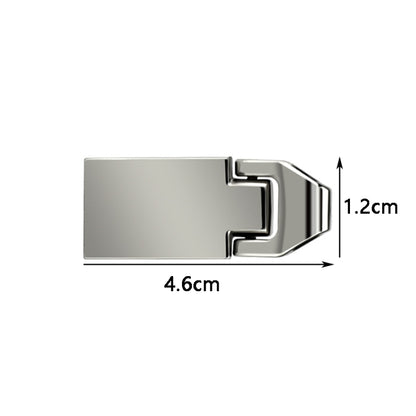 It02 High-Speed USB 2.0 Chain Buckle Metal USB Flash Drives, Capacity: 8GB(White) - USB Flash Drives by buy2fix | Online Shopping UK | buy2fix