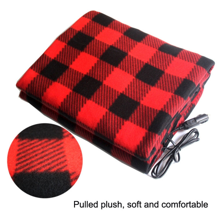 12V Car Winter Electric Heating Blanket Ordinary Type(Red) - In Car by buy2fix | Online Shopping UK | buy2fix