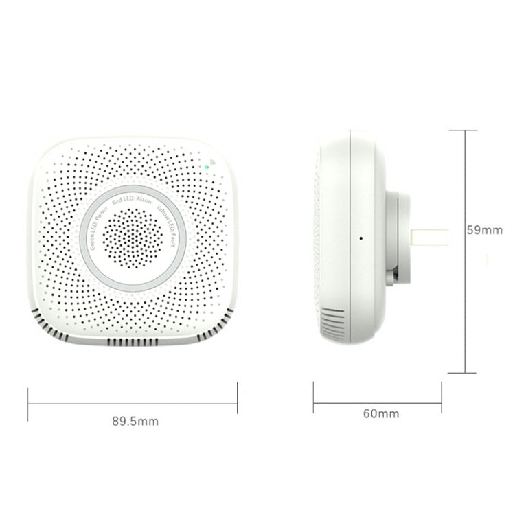 TY-GSA-87 Smart Home WIFI Gas Detector, Specification: UK Plug - Security by buy2fix | Online Shopping UK | buy2fix