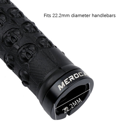 MEROCA Mountain Bike Anti-slip Shock Absorber Riding Grip Cover, Style: One Side Lock ME38 Sky Blue - Outdoor & Sports by MEROCA | Online Shopping UK | buy2fix