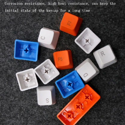 Mechanical Keyboard 108 Key PBT Keycap(Front Letter) - Silicone / Sticker by buy2fix | Online Shopping UK | buy2fix