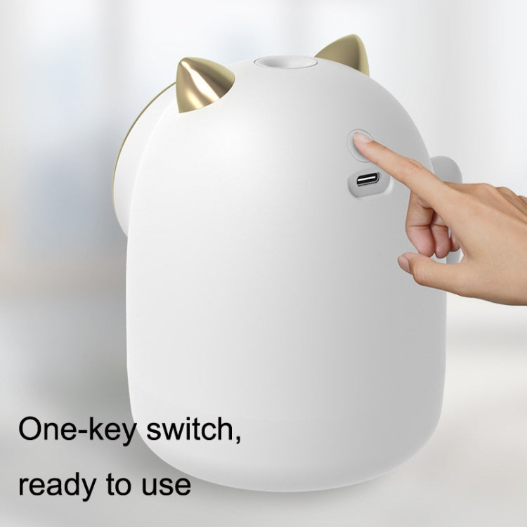 A-16 Home Office Silent Mini Lucky Cat USB Humidifier(White) - Home & Garden by buy2fix | Online Shopping UK | buy2fix