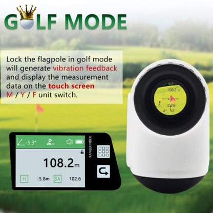 ARTBULL Touch Screen Golf Laser Speed Measurement Rangefinder(NP600) - Consumer Electronics by ARTBULL | Online Shopping UK | buy2fix