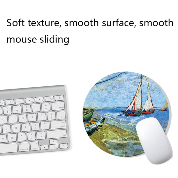 300x800x1.5mm Unlocked Am002 Large Oil Painting Desk Rubber Mouse Pad(Room) - Mouse Pads by buy2fix | Online Shopping UK | buy2fix