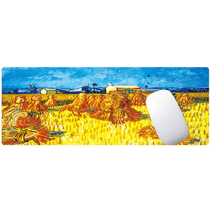 300x800x2mm Locked Am002 Large Oil Painting Desk Rubber Mouse Pad(Carriage) - Mouse Pads by buy2fix | Online Shopping UK | buy2fix