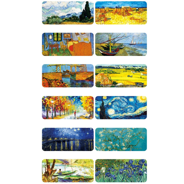 300x800x5mm Locked Am002 Large Oil Painting Desk Rubber Mouse Pad(Starry Night) - Mouse Pads by buy2fix | Online Shopping UK | buy2fix