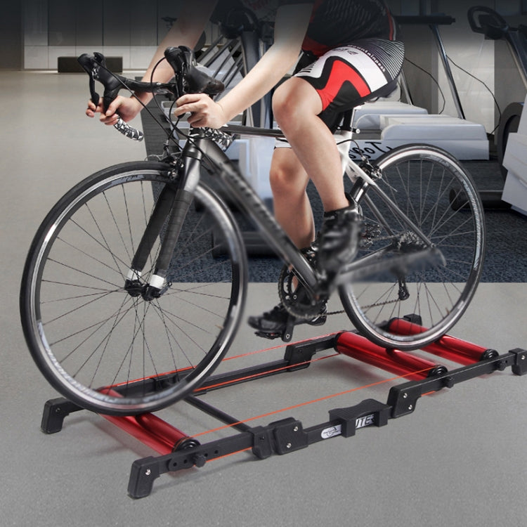 DEUTER GT-03 Adjustable Bicycle Roller Cycling Training Station(Red) - Holders by DEUTER | Online Shopping UK | buy2fix