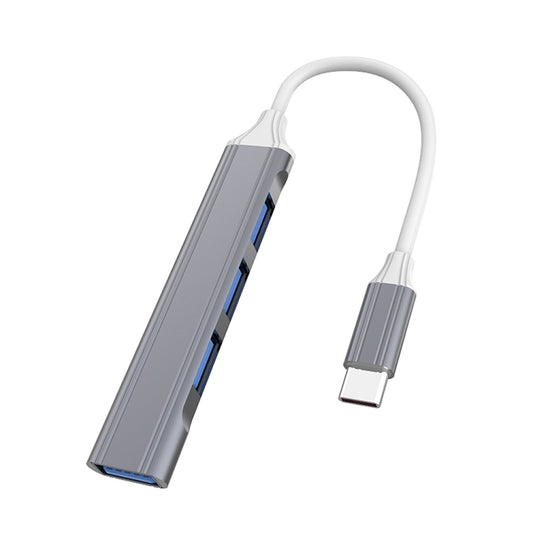 2 PCS Multifunctional Expanded Docking, Spec: Type-C/USB-C 3.0 (Gray) - USB 3.0 HUB by buy2fix | Online Shopping UK | buy2fix