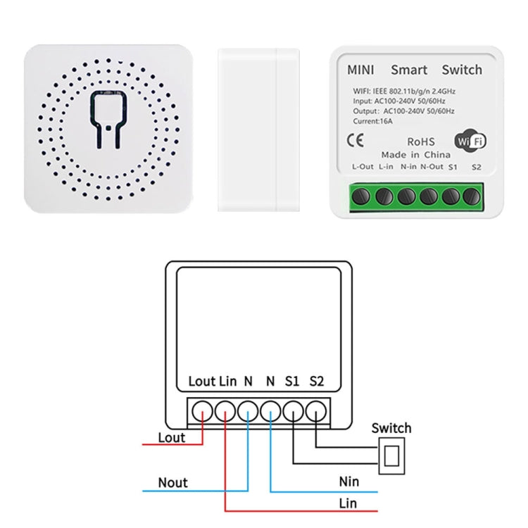 003 WiFi App Remote Voice Control Smart Switch(WiFi+Bluetooth Dual-mode 16A) - Consumer Electronics by buy2fix | Online Shopping UK | buy2fix