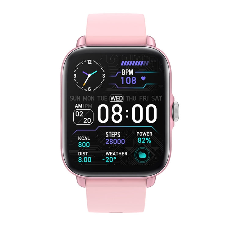 LOANIY Y22 Heart Rate Monitoring Smart Bluetooth Watch, Color: Pink - Smart Watches by LOANIY | Online Shopping UK | buy2fix