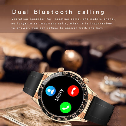 LOANIY E18 Pro Smart Bluetooth Calling Watch with NFC Function, Color: Green Leather - Smart Watches by LOANIY | Online Shopping UK | buy2fix