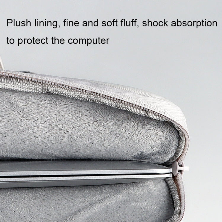 ND05SDZ Waterproof Wearable Laptop Bag, Size: 13.3 inches(Creamy-white) - 13.3 inch by buy2fix | Online Shopping UK | buy2fix