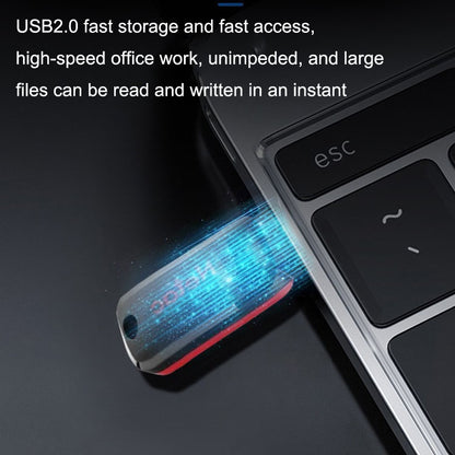 Netac U197 Office File High Speed USB Flash Drive, Capacity: 8GB(Black) - USB Flash Drives by Netac | Online Shopping UK | buy2fix