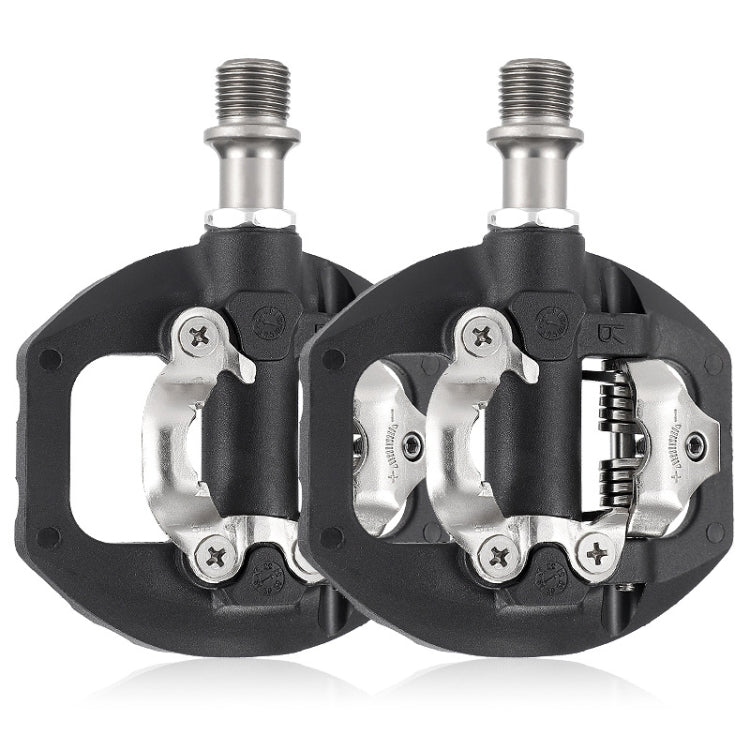 WEST BIKING Mountain Bike Aluminum Alloy Bearing Single-sided Self-locking Pedal(Black) - Outdoor & Sports by WEST BIKING | Online Shopping UK | buy2fix