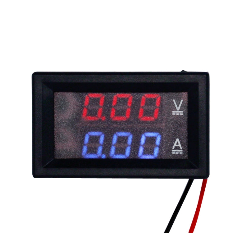 Dual-Display Voltage Current Meter Digital DC Voltage Meter, Specification: 50A (Red) - Consumer Electronics by buy2fix | Online Shopping UK | buy2fix