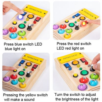 LED Light Switch Busy Board Fishing Game Kids Educational Toy - Early Education Toys by buy2fix | Online Shopping UK | buy2fix