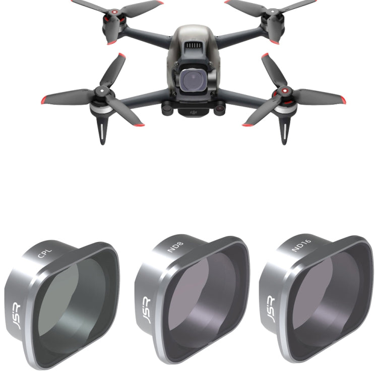 JSR Drone Filters for DJI FPV COMBO ,Model: ND64 - DJI & GoPro Accessories by JSR | Online Shopping UK | buy2fix