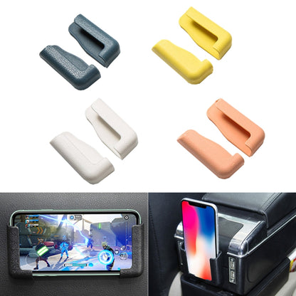 5 Pairs Car Mobile Phone Bracket Dashboard Navigation Paste Adjustable Bracket(White) - In Car by buy2fix | Online Shopping UK | buy2fix