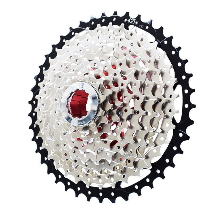 VG Sports Split Mountain Bike Lightweight Cassette Flywheel, Style: 11 Sspeed 50T (Silver) - Bicycle Chains & Rounds by VG Sports | Online Shopping UK | buy2fix