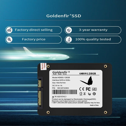 Goldenfir T650 Computer Solid State Drive, Flash Architecture: TLC, Capacity: 480GB - External Solid State Drives by Goldenfir | Online Shopping UK | buy2fix