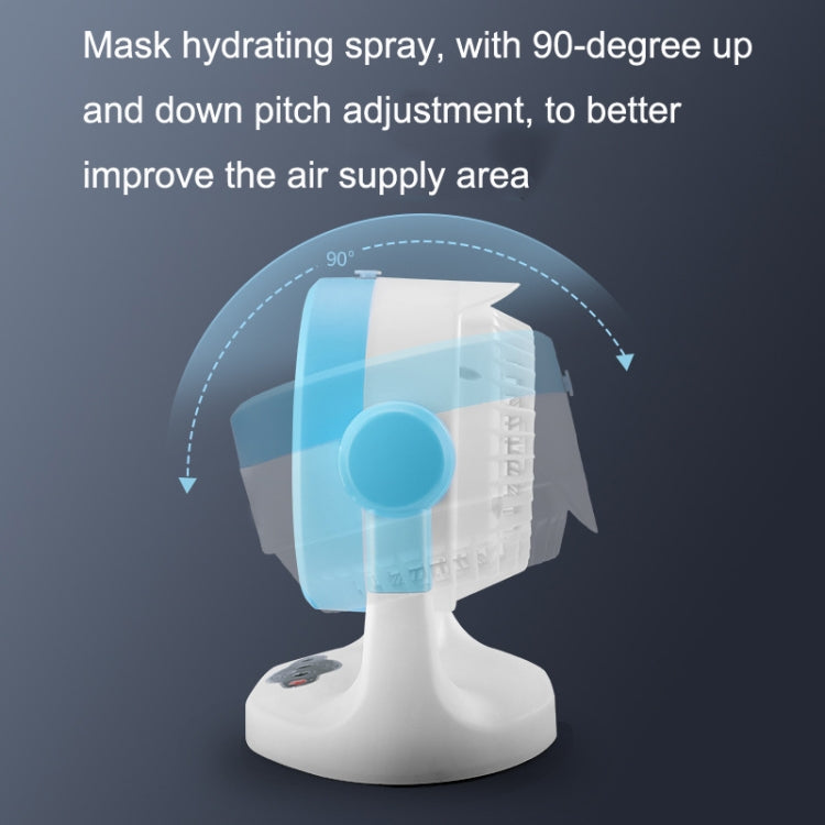 DFS003 Home USB Desktop Mini Air Conditioning Fan Dormitory Humidification Spray Cooler(Blue) - Consumer Electronics by buy2fix | Online Shopping UK | buy2fix