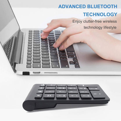 BT304 22 Keys Laptop Mini Wireless Keyboard, Spec: 2.4G (Gray) - Wireless Keyboard by buy2fix | Online Shopping UK | buy2fix