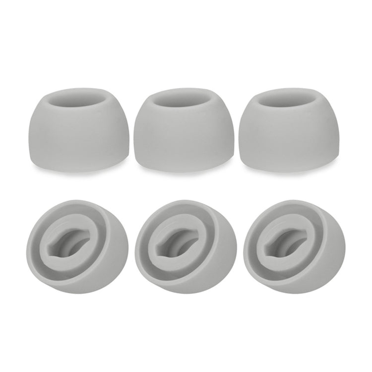 6 PCS Silicone Earplugs For TWS Samsung Galaxy Buds Pro(Medium Gray) - Apple Accessories by buy2fix | Online Shopping UK | buy2fix