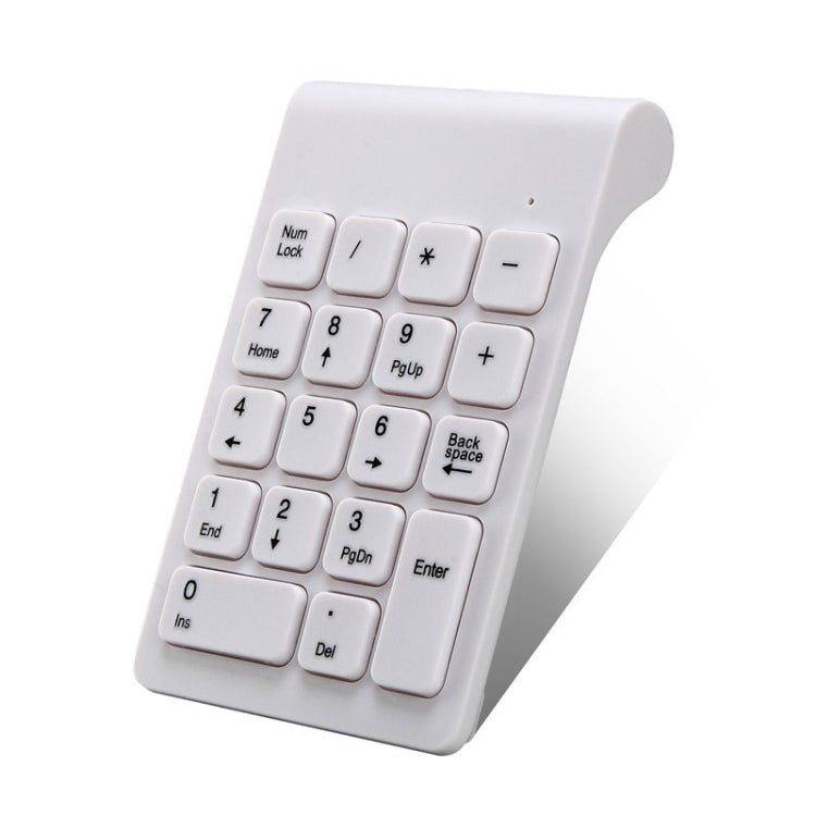 Mini 2.4G Wireless Numeric Keypad(White) - Mini Keyboard by buy2fix | Online Shopping UK | buy2fix