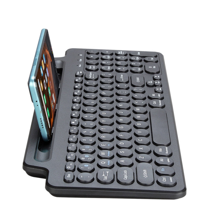 2.4G Bluetooth Wireless Keyboard With Card Slot Bracket No Touchpad - Wireless Keyboard by buy2fix | Online Shopping UK | buy2fix