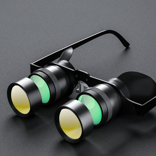 D-1548 10x HD Adjustable Focus Fishing Binoculars,Spec: With Yellow Polarised Lens - Binoculars by buy2fix | Online Shopping UK | buy2fix