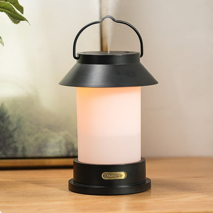 Portable Retro Light Desktop Silent Humidifier(Black) - Home & Garden by buy2fix | Online Shopping UK | buy2fix