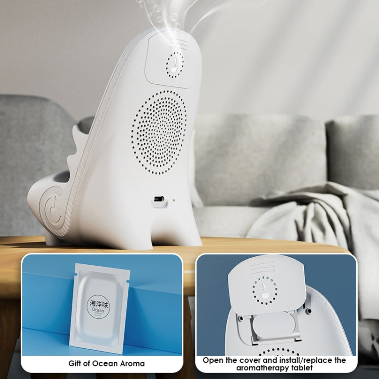 15W Chair Wireless Charger Aromatherapy Phone Stand,Spec: Magnetic Suction White - Apple Accessories by buy2fix | Online Shopping UK | buy2fix