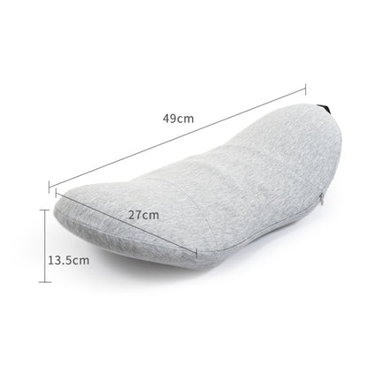 Memory Foam Lumbar Spine Cushion Pregnant Women Sleeping Lumbar Pillow(Light Gray) - Home & Garden by buy2fix | Online Shopping UK | buy2fix