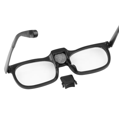 Glasses-Type Painting and Reading Magnifying Glass with 2LED Lights, Specification: 19156-3C - Consumer Electronics by buy2fix | Online Shopping UK | buy2fix