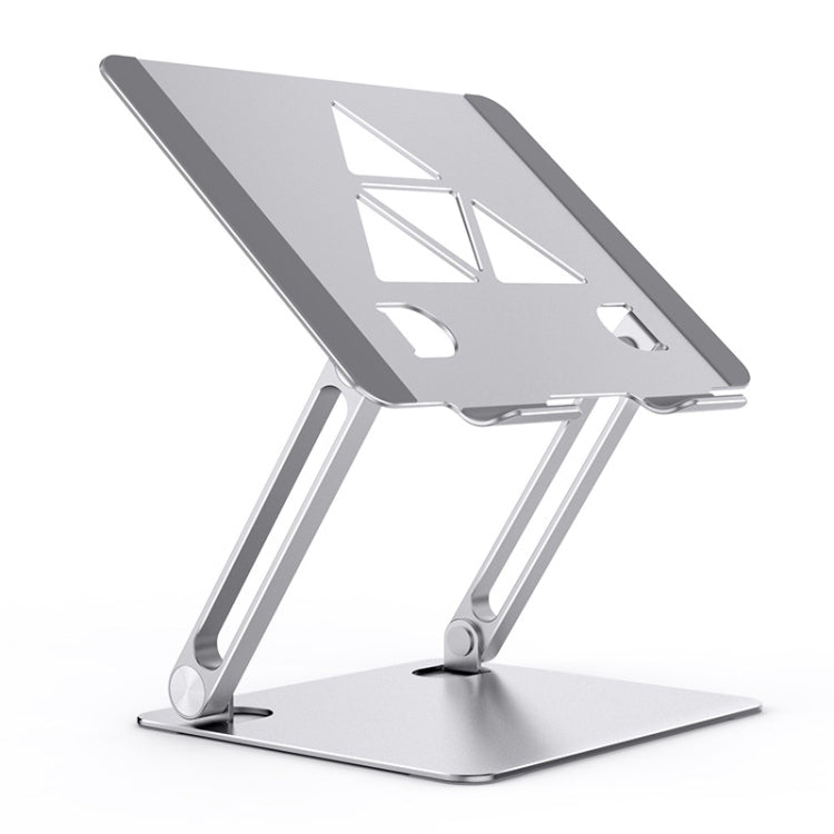 Aluminum Laptop Tablet Stand Foldable Elevated Cooling Rack,Style: Triangle  Silver - Computer & Networking by buy2fix | Online Shopping UK | buy2fix