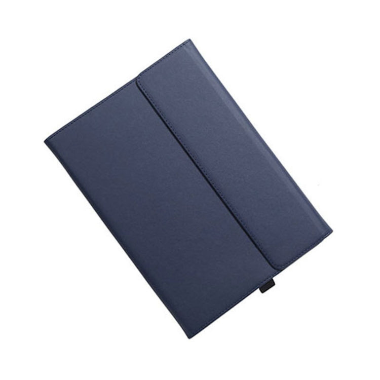 For Microsoft Surface Pro 8 Tablet Protective Case Holder(Microfiber Lambskin Texture Blue Case) - Others by buy2fix | Online Shopping UK | buy2fix