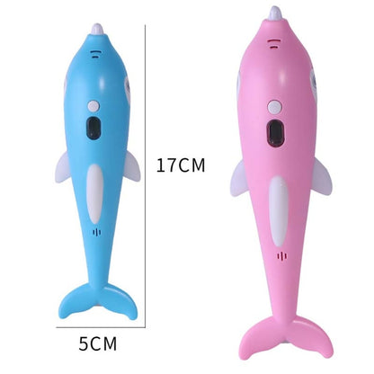 Children 3D Printing Pen Low Temperature Intelligent Screen Display Voice Drawing Pen, Style:, Color: 3 Colors (Pink) - Consumer Electronics by buy2fix | Online Shopping UK | buy2fix