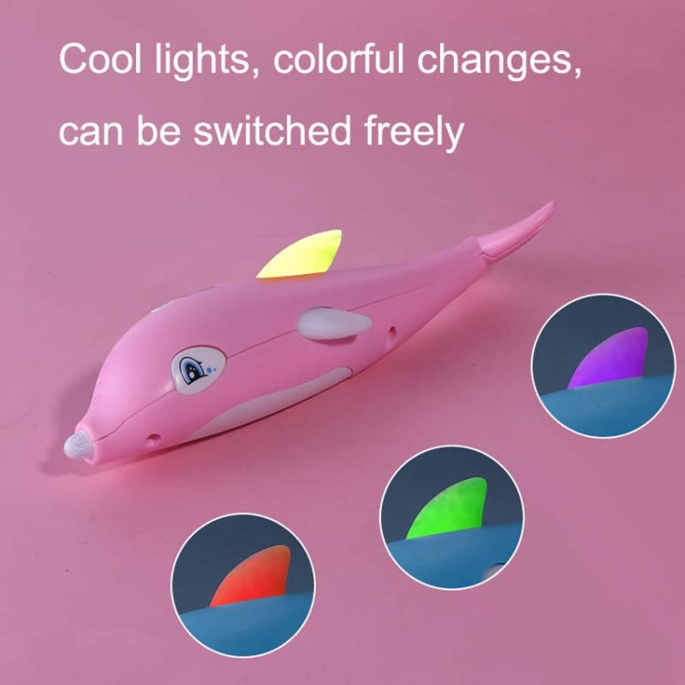 Children 3D Printing Pen Low Temperature Intelligent Screen Display Voice Drawing Pen, Style:, Color: 23 Colors (Pink) - 3D Printer by buy2fix | Online Shopping UK | buy2fix